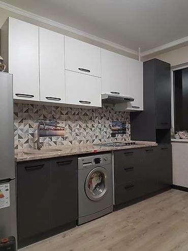 корейский акрил: Кухонный гарнитур, Новый, цвет - Белый, Бесплатная доставка — 8