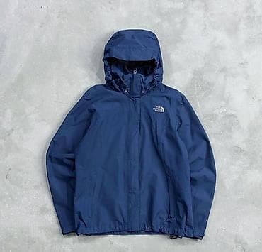 обувь drop: Ветровка The North Face, тёмно‑синяя - Мембранная лёгкая куртка с — 1