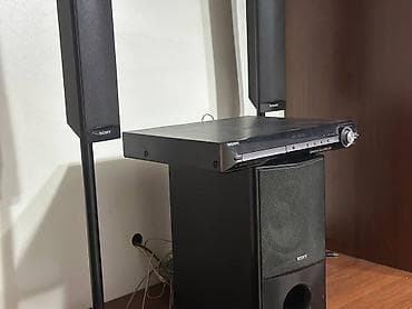 Аудиотехника: Домашний кинотеатр Sony с DVD-ресивером и акустикой Комплектация: - — 3
