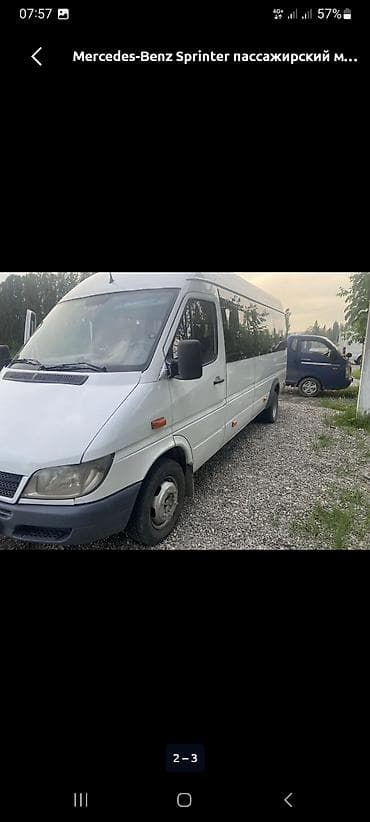 електро веле: Mercedes-Benz Sprinter — пассажирский микроавтобус, длинная база — 2
