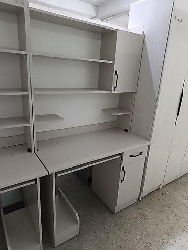 трюмо компьютерный стол: Компьютерный стол, С полками — 5