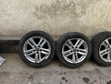 Транспорт: Колеса в сборе 205 / 55 / R 16, Зима, Б/у, Комплект, Легковые, Литые, отверстий - 5 — 3