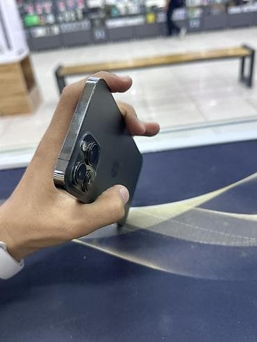 купить айфон 16 про макс в бишкеке: IPhone 13 Pro Max, Б/у, 256 ГБ, Black Titanium, Кабель, В рассрочку, 84 % — 5
