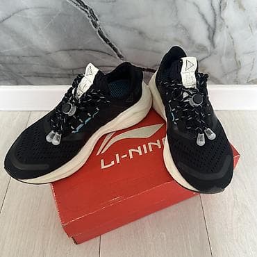 li ning кроссовки мужские купить: Кроссовки, 38, Б/у, цвет - Черный, Самовывоз, Платная доставка — 2