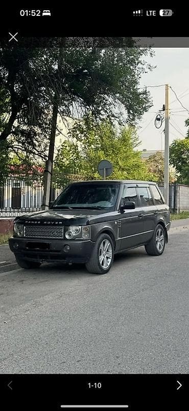 Унаа: Land Rover Range Rover: 2003 г., 4.4 л, Автомат, Газ, Жол тандабас — 1