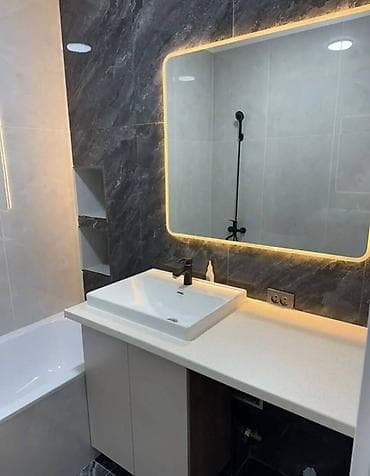 Квартиры: 2 комнаты, 77 м², Церковь Дизайнерский ремонт — 7