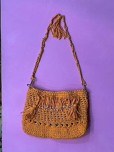 Другие сумки: Вязаные крючком сумки ручной работы Описание: - Авторские модели из — 2