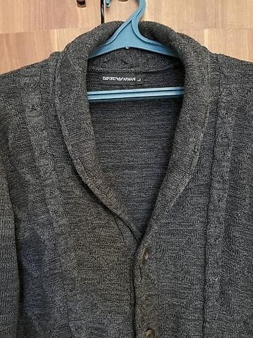 Пальто: Мужской кардиган Emporio Armani — 1