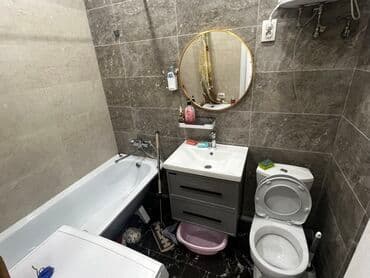 квартиры на месяц ош: 2 комнаты, Агентство недвижимости, Без подселения, С мебелью полностью — 4