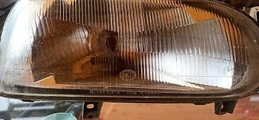 Передние фары: Комплект передних фар Volkswagen 1993 г., Б/у, Оригинал — 2