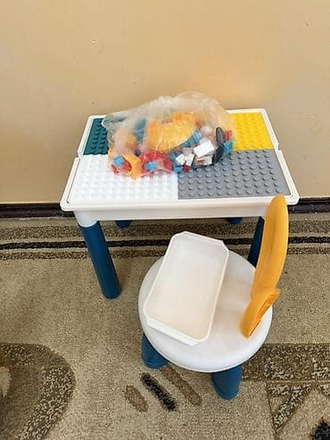 foldable table: Комплект детского стола и стула — 1