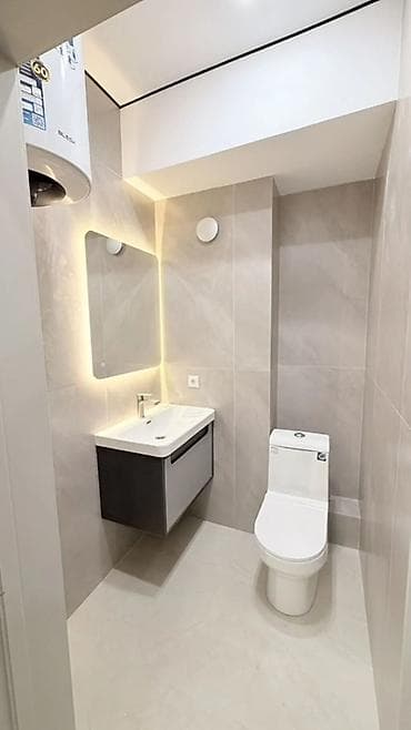 Недвижимость: 3 комнаты, 92 м², Элитка, Кок-Жар мкр Элитка, 11 этаж, Евроремонт — 9