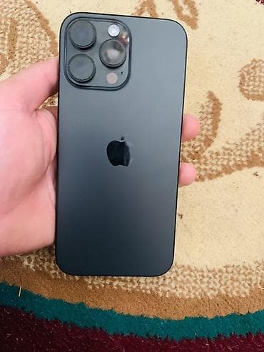 iphone 15 max: IPhone 16 Pro Max, Б/у, 256 ГБ, Black Titanium, Защитное стекло, 93 % — 4