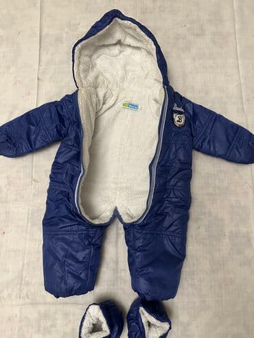 детский электрокар бу: Комбинезон Ростовка 74 см В комплекте рукавички и носочки В очень — 4