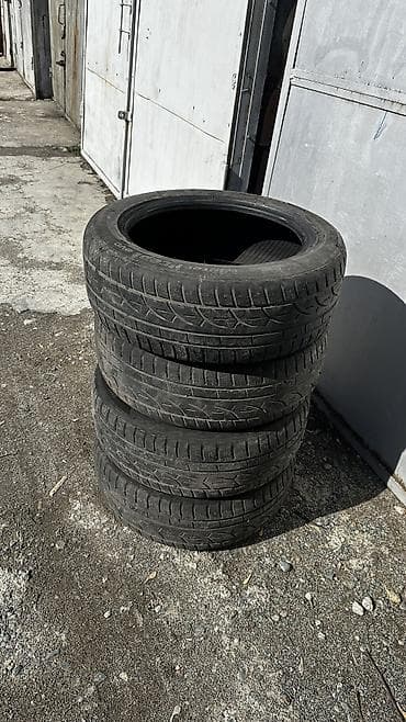 Шины 195 / 55 / R 16, Всесезонная, Б/у, Комплект, Легковые, Корея, Hankook