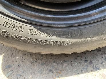 Колеса в сборе 135 / 70 / R 15, Запаска, Легковые, Железные, отверстий - 5 — 2