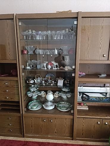 румыния мебель: Гарнитур для зала, Б/у, МДФ, Самовывоз — 4