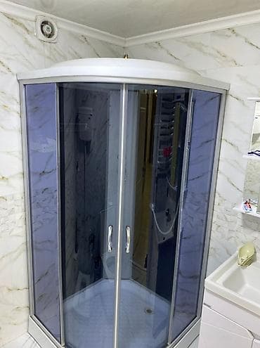 краны для душевых кабин: Душевая кабина Полукруглая, Покрытие: Тонированное — 1