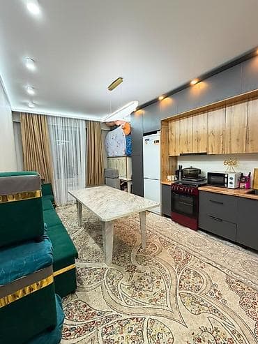 Батирлер: 1 бөлмө, 55 м², Пишпек Элитка, 10 кабат, Евро оңдоо — 2