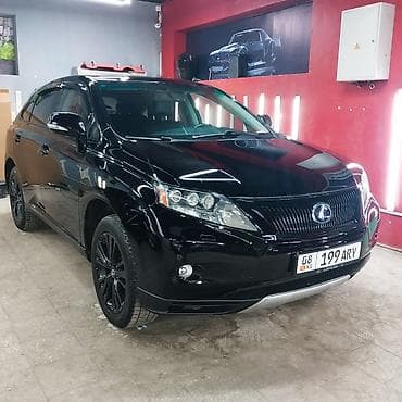 Lexus RX: 2010 г., 3.5 л, Вариатор, Гибрид, Кроссовер