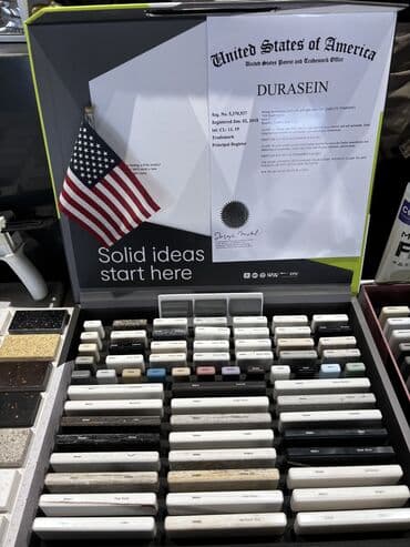 столы и: Каменные столешницы из акрилового и кварцевого камня для кухни и — 41