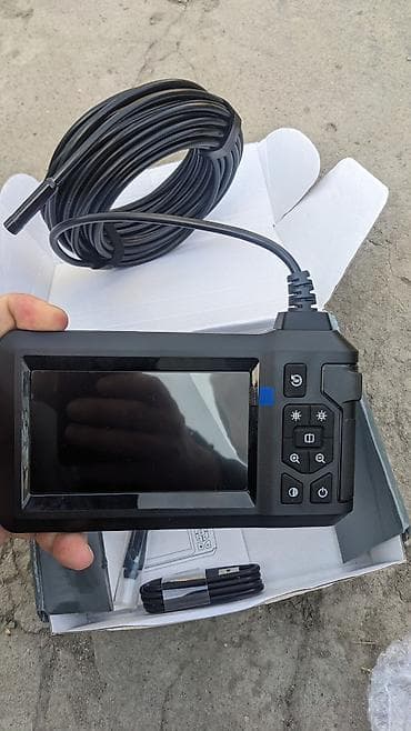 Промышленный эндоскоп с экраном - Экран: 4.3" IPS, встроенный дисплей
