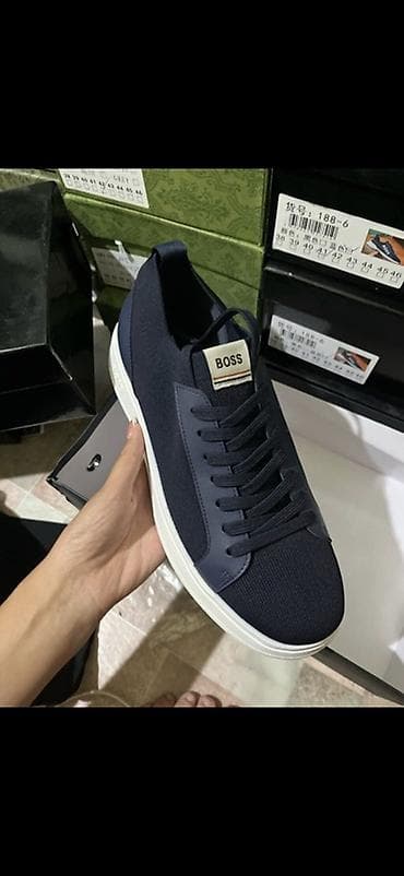 обувные: Мужские кроссовки, 40, 40.5, 41, Gucci, Новый, цвет - Бежевый, Самовывоз, Платная доставка — 5