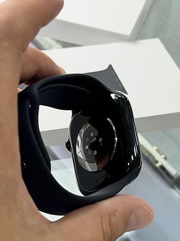 Смарт-часы: ⌚ Apple Watch Series 10, 45 мм (чёрный цвет) 💎 Состояние — почти как — 8