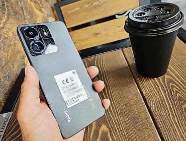 телефон редми 14с: Redmi, Redmi 13C, Б/у, 256 ГБ, цвет - Черный, 1 SIM, 2 SIM — 5