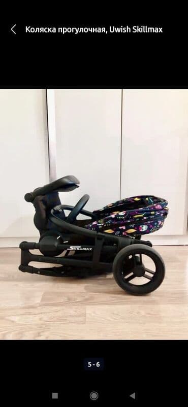 коляска детская цена бишкек: Коляска, цвет - Черный, Б/у — 5