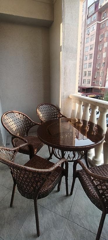 каменная: Комплект садовой мебели, Кресла, Ротанг — 8