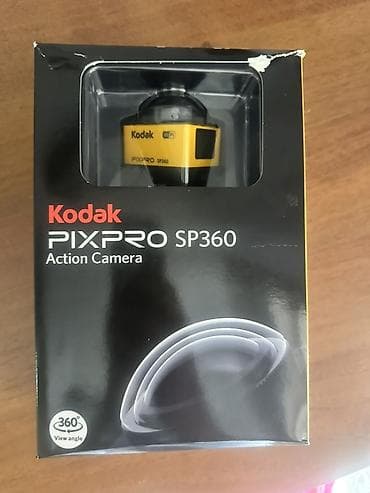 Kodak PIXPRO SP360 — экшн-камера с круговым обзором 360°. Новая, не lalafo.kg да Kodak PIXPRO SP360 — экшн-камера с круговым обзором 360°. Новая, не