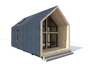 с достук продаю дом: Сканди-дом модульного типа с панорамным остеклением - Архитектура — 2