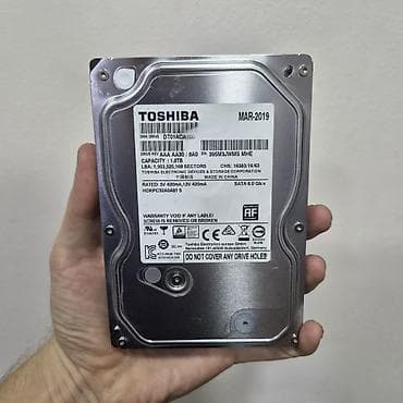 Техника и электроника: Накопитель для ПК, Новый, Toshiba, HDD, 1 ТБ, 3.5", Для ПК — 1