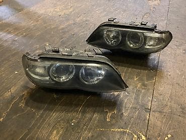 х5: Фары рестайл на BMW x5 E53 Передняя левая и правая фара на БМВ х5 Е53 — 4