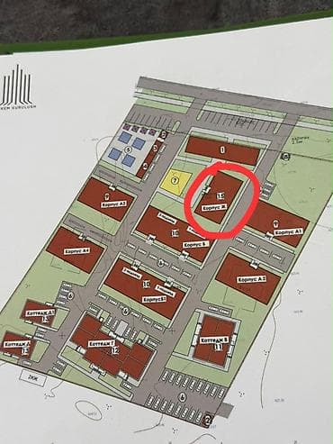 квартира ошский рынак: 2 комнаты, 42 м², Элитка, 4 этаж, ПСО (под самоотделку) — 5