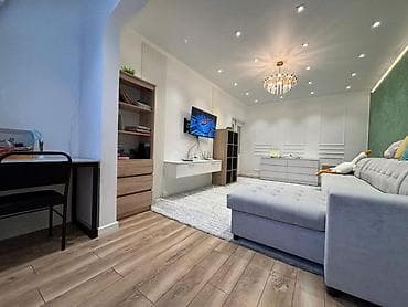 квартира сатылат оштон: 4 бөлмө, 106 м², 106-серия жакшыртылган, 8 кабат, Евроремонт — 1