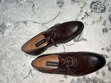 osiris d3: Мужские классические туфли Tergan (новый) - Модель: броги/оксфорды с — 3