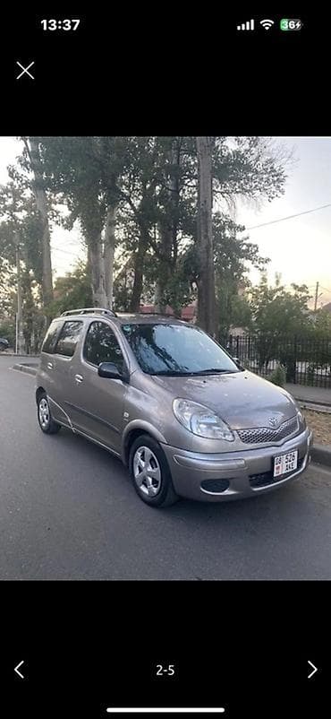 Toyota Yaris Verso: 2004 г., 1.3 л, Автомат, Бензин, Минивэн