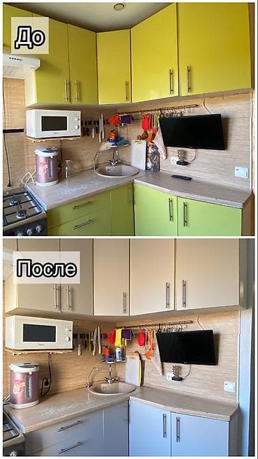 реставрация кухни: Обновление фасадов кухонной мебели под ключ - Замена старых фасадов — 2