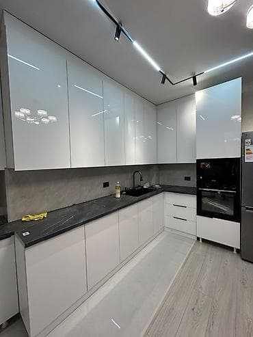 samsung a6plus: Кухонный набор на заказ, ЛДСП, По договорённости, Дизайн, проект — 9