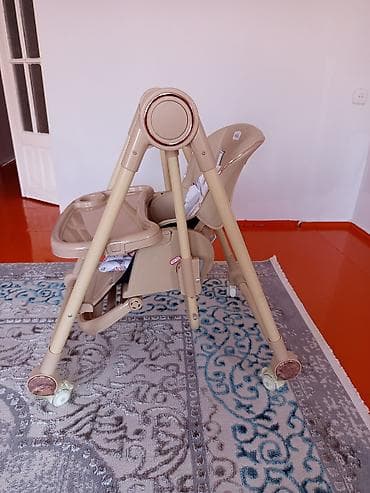 Столдор: Тамактандыруучу отургуч, Жаңы, Башка бренд, Отургучтун башка түрү, түсү - Саргыч боз — 6