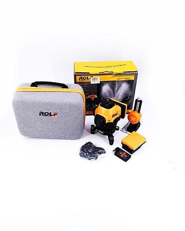 Крепежные инструменты: Лазерный уровень ROLF (комплект) Описание: - Самонивелирующийся — 4