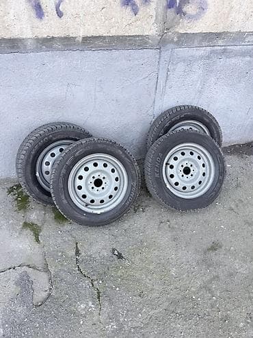 стандартные шины на ниву: Колеса в сборе 185 / 65 / R 14, Зима, Новый, Комплект, Легковые, Железные, отверстий - 4 — 1