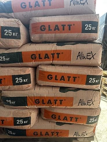 GLATT AlinEX — сухая строительная смесь в мешках по 25 кг at lalafo.kg GLATT AlinEX — сухая строительная смесь в мешках по 25 кг