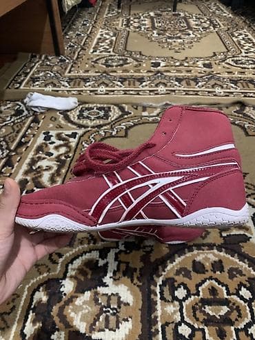 гимнаст: Мужские кроссовки, 39, 39.5, Asics, Новый, цвет - Красный — 4