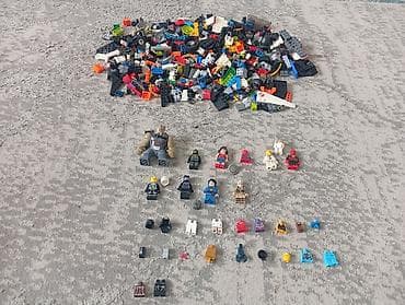 lego кааба: Мини фигурки и одна большая фигуркаот LEGO . Сборная партия LEGO - — 1