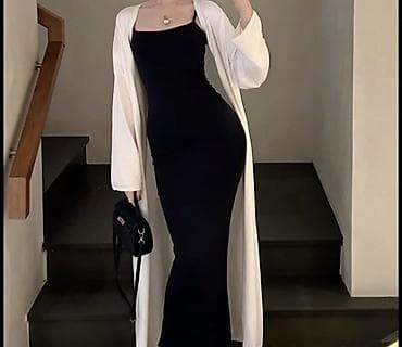 куплю корен: Повседневное платье, Лето, Длинная модель, Платье-комбинация, M — 1