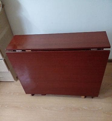 Стол трансформер Для кухни, Стол-книжка, цвет - Коричневый