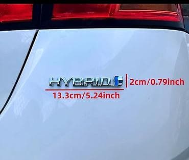 lexus es: Эмблема для автомобиля Toyota/Lexys "HYBRID" с хромированной отделкой — 8